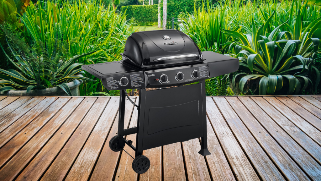 Char-Broil Quickset 3-Burner Gas Grill Review