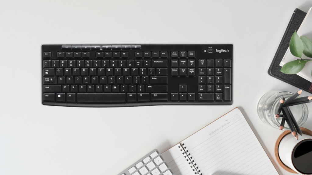 Logitech MK270 Review keyboard