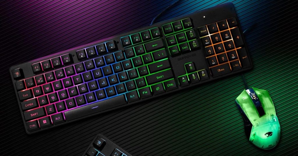 iBUYPOWER Y40 PRO Review keyboard