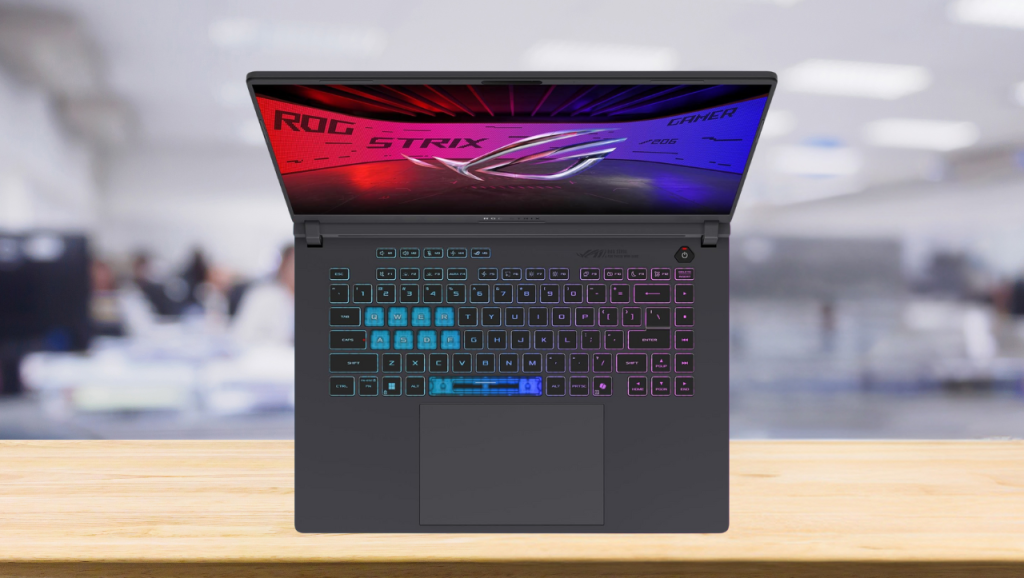 Asus ROG Strix G16 (2025) Review keyboard