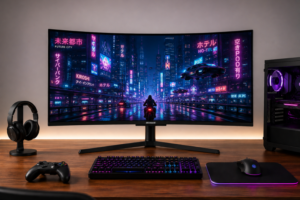Deco Gear DG49OLED240 review5